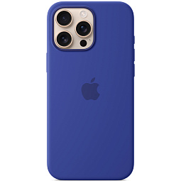 Чехол-накладка iPhone 16 Pro Max Silicone Case with MagSafe - Ultramarine (MYYY3) - фото 1