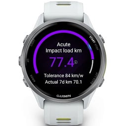 Умные часы Garmin Forerunner 970 Titanium Whitestone/Translucent Amp Yellow (010-02969-11) - фото 5