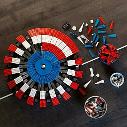 Конструктор LEGO Marvel 76262 Captain America's Shield - фото 5