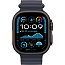 Apple Watch Ultra 2 (2024) 49mm Black Titanium Case with Navy Ocean Band, MYTC3LW/A - фото 5