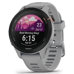 Умные часы Garmin FORERUNNER 255S со светло-серым ремешком (010-02641-12) - фото 1