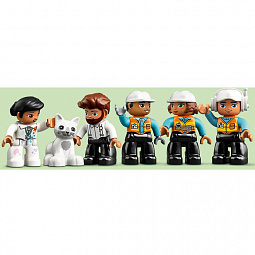 Конструктор LEGO DUPLO 10933 Башенный кран на стройке - фото 2