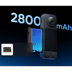 Экшн-камера Insta360 X5 BMW Motorrad Edition, черный - фото 4