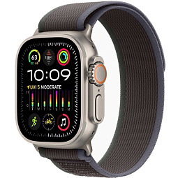 Apple Watch Ultra 2 GPS + Cellular 49mm Trail Loop S/M, Blue/Black (MRF53/MRFQ3) - фото 1