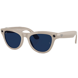 Умные очки Ray-Ban Meta Skyler Shiny Chalky Gray Transitions Sapphire, 150 - 52 Size - фото 2