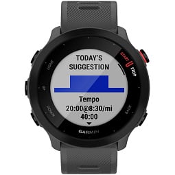 Умные часы Garmin FORERUNNER 55, серый (010-02562-13) - фото 4