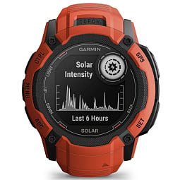 Умные часы Garmin INSTINCT 2X Solar, красный (010-02805-01) - фото 2