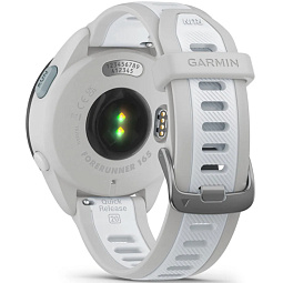 Умные часы Garmin Forerunner 165 Music, белый с серым ремешком (010-02863-31) - фото 5