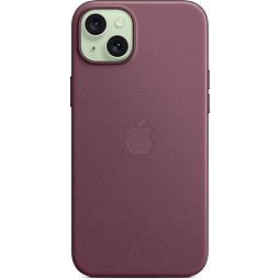 Чехол-накладка iPhone 15 Plus FineWoven Case with MagSafe - Mulberry (MT4A3) - фото 5
