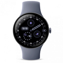 Умные часы Google Pixel Watch 4 45mm Wi-Fi Satin Moonstone Aluminum Case/Moonstone Active Band - фото 2