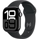Фото - Apple Watch Series 10 46mm GPS Aluminum Case with Sport Band M/L, Jet Black/Black (MWWQ3LW/A), Б/У
