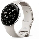 Умные часы Google Pixel Watch 4 41mm Wi-Fi Polished Silver Aluminum Case/Porcelain Active Band