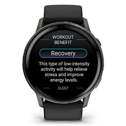 Умные часы Garmin Venu 4 45mm Slate with Black Silicone Band (010-03014-00) - фото 4
