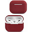 Чехол силиконовый для AirPods Pro 2 темно-красный - фото 4