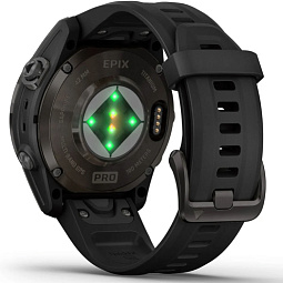 Умные часы Garmin EPIX PRO (Gen 2) Sapphire Edition 42 мм, титановый угольно-серый с черным ремешком (010-02802-15) - фото 10