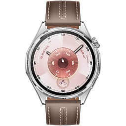 Умные часы Huawei Watch GT 6 46mm Grey Fluoroelastomer Strap (серый), RU - фото 2
