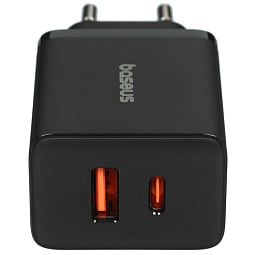 Зарядное устройство Baseus Cube Fast Charger U+C PD 30W, Черный - фото 3