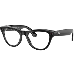 Умные очки Ray-Ban Meta Skyler Shiny Black Cerullean Blue, 150 - 52 Size - фото 3