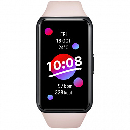 Умные часы HONOR Band 6, коралловый розовый - фото 2