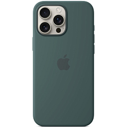 Чехол-накладка iPhone 16 Pro Max Silicone Case with MagSafe - Lake Green (MA7V4) - фото 2