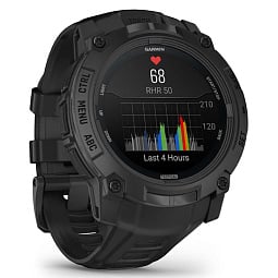 Умные часы Garmin INSTINCT 3 50mm AMOLED Tactical Edition Black/Black (010-03020-50) - фото 4