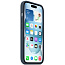 Чехол-накладка iPhone 15 Silicone Case with MagSafe - Storm Blue (MT0N3) - фото 12
