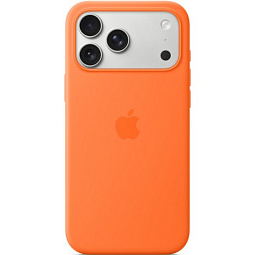 Чехол-накладка iPhone 17 Pro Silicone Case with MagSafe - Orange (MGFE4) - фото 3