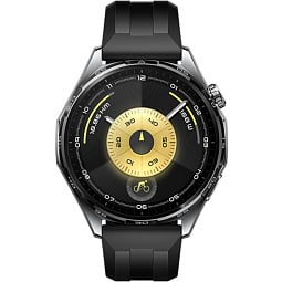 Умные часы Huawei Watch GT 6 46mm Black Fluoroelastomer Strap (черный), RU - фото 2