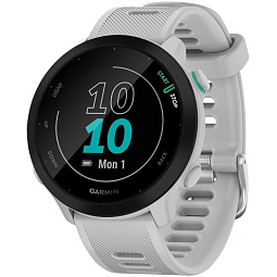 Умные часы Garmin FORERUNNER 55, белый (010-02562-11) - фото 1