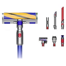 Пылесос Dyson G5 Detect Fluffy (SV23), Nikel/Blue (443085-01), CN - фото 5