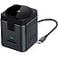 HUB COTECi BS-002 + 8 in 1 Multi-Functional Docking Station, черный - фото 9