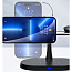 Беспроводное зарядное устройство COTECI WS-39 3 in 1 MagSafe Stand Wireless Fast Charger, Black - фото 13