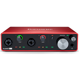 Аудиоинтерфейс Focusrite Scarlett 4i4 3rd Gen - фото 2