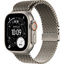 Фото - Apple Watch Ultra 3 (2025) 49mm Natural Titanium Case with Natural Titanium Milanese Loop M, MEWY4