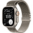 Apple Watch Ultra 3 (2025) 49mm Natural Titanium Case with Natural Titanium Milanese Loop M, MEWY4 - фото 4
