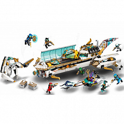 Конструктор LEGO NINJAGO 71756 Подводный «Дар Судьбы» - фото 3