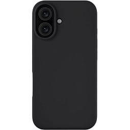 Чехол силиконовый для iPhone 16 черный - фото 1