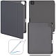 Чехол книжка Smart Case для iPad Pro 11 (2024) Темно-серый с отделением для Pencil