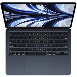 13.6" Ноутбук Apple MacBook Air 13 2022 2560x1664, Apple M2, RAM 16 ГБ, SSD 256 ГБ, Apple graphics 8-core, macOS, RU, Z160000KQ, полуночный - фото 2