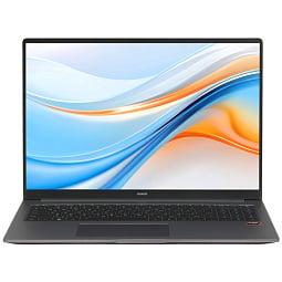Ноутбук Honor MagicBook X16 Plus,AMD Ryzen 7 8845HS, AMD Radeon 780M,16ГБ, SSD 512ГБ, Windows 11 Home, серый (5301AJPD) - фото 1