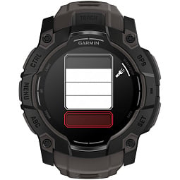 Умные часы Garmin INSTINCT 3 50 mm AMOLED, Black/Charcoal Band (010-03020-00) - фото 4