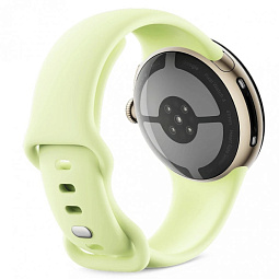 Умные часы Google Pixel Watch 4 41mm Wi-Fi Champagne Gold Case/Lemongrass Active Band - фото 3