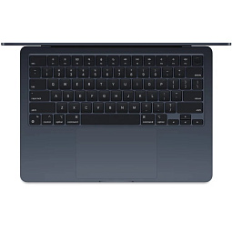 13.6" Ноутбук Apple MacBook Air 13 2024 2560x1664, Apple M3, RAM 16 ГБ, SSD 256 ГБ, 8C CPU/10C GPU, macOS, Midnight (Z1BC0015S) - фото 2