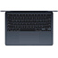 13.6" Ноутбук Apple MacBook Air 13 2024 2560x1664, Apple M3, RAM 16 ГБ, SSD 256 ГБ, 8C CPU/10C GPU, macOS, Midnight (Z1BC0015S) - фото 8