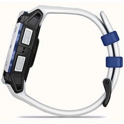 Умные часы Garmin INSTINCT 3 Solar 45mm Whitestone with Whitestone/Bolt Blue Band (010-02934-03) - фото 5