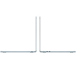 13.6" Ноутбук Apple MacBook Air 13 2026 2560x1664, Apple M5, RAM 24 ГБ, SSD 1 ТБ, 10C CPU/10C GPU, macOS, Sky Blue (MDHK4) Гравировка RUS - фото 5