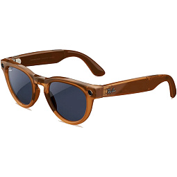 Умные очки Ray-Ban Meta Headliner Shiny Caramel Transitions Sapphire, 150 - 50 Size - фото 2
