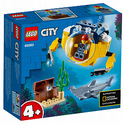 Конструктор LEGO City 60263 Мини-подлодка - фото 4