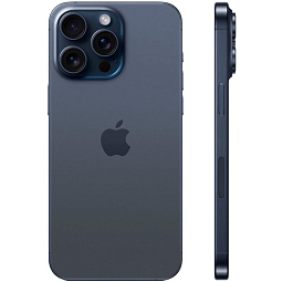 Apple iPhone 15 Pro Max 1TB, Титановый синий EU - фото 3