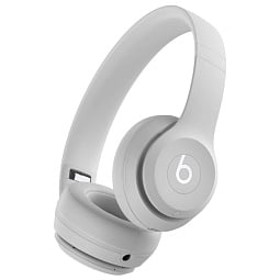 Беспроводные наушники Beats Solo 4 Wireless Matter Gray (Светло-Серый) (MG7J4) - фото 1